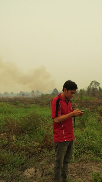 Forest fire monitoring by KPH staff