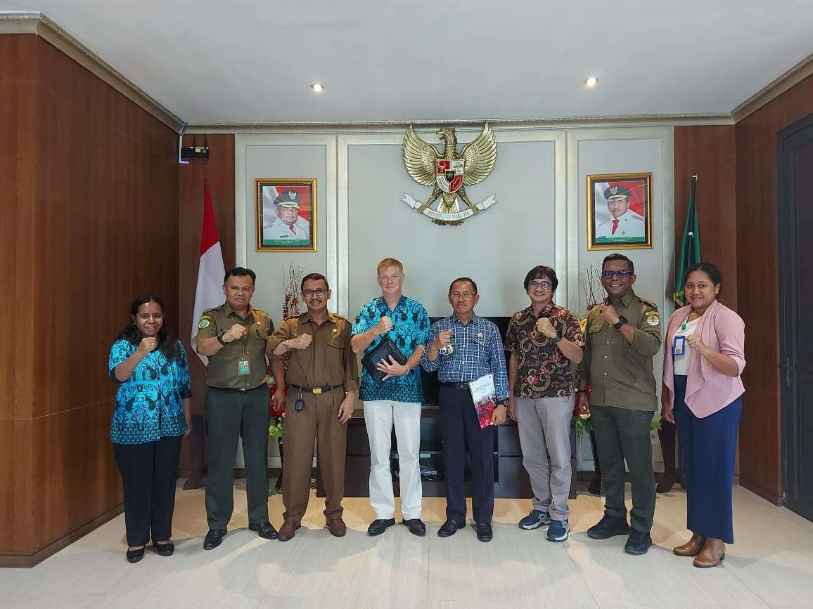 2022 08 15 koordinasi dengan Pemkab Merauke penguatan kolaborasi pengelolaan TN Wasur tr 1