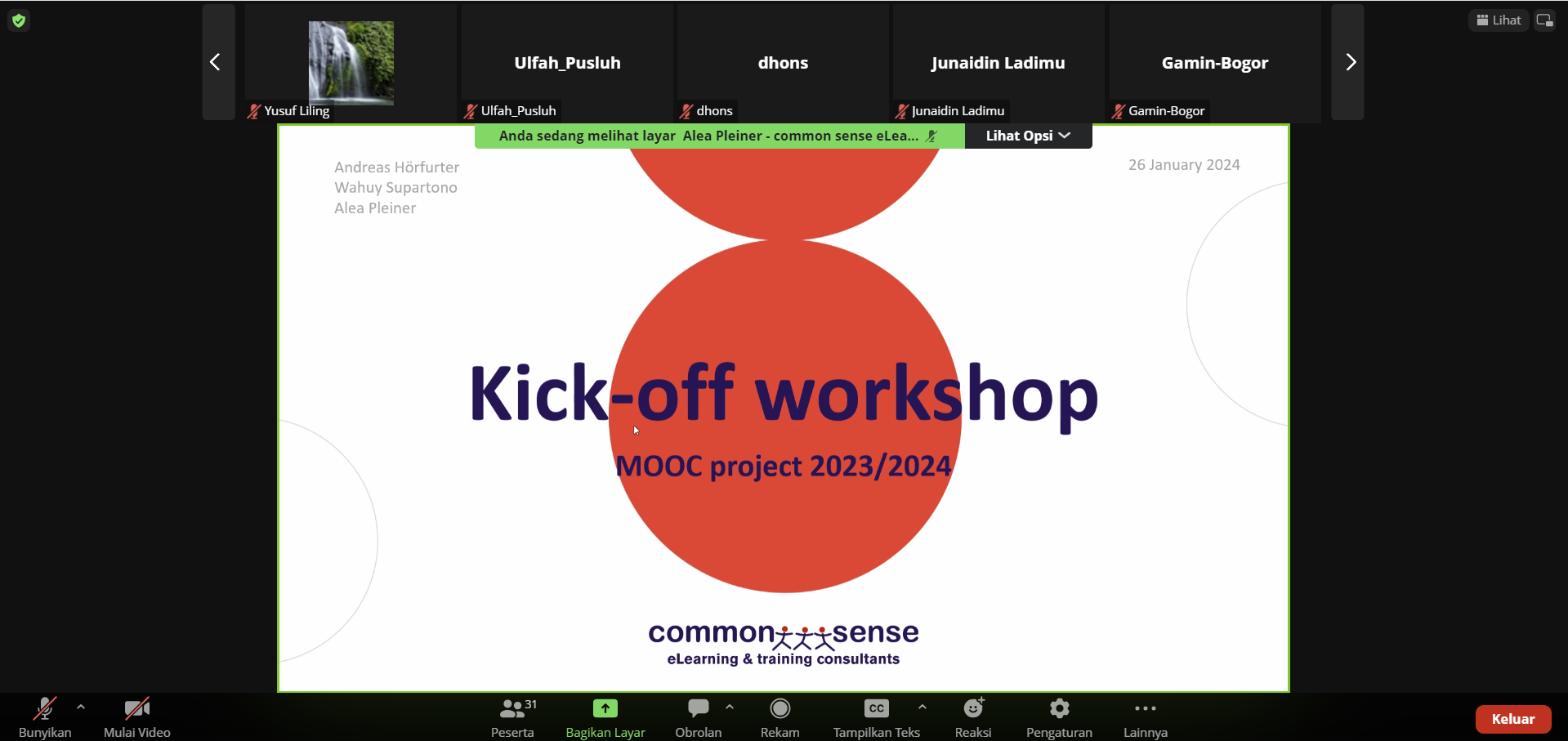 2024 01 24 Kick Off Workshop Pengembangan MOOC dh 1